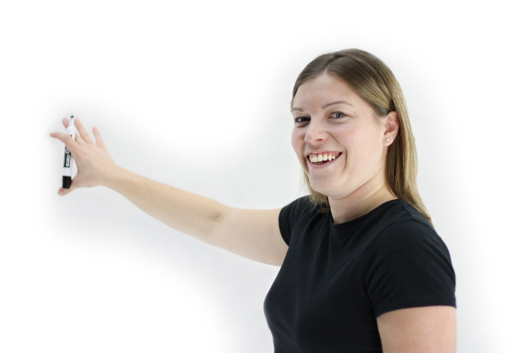 A friendly face teaches every lesson